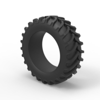 Tractor tire 15 Scale 1:25 - Thumbnail 7