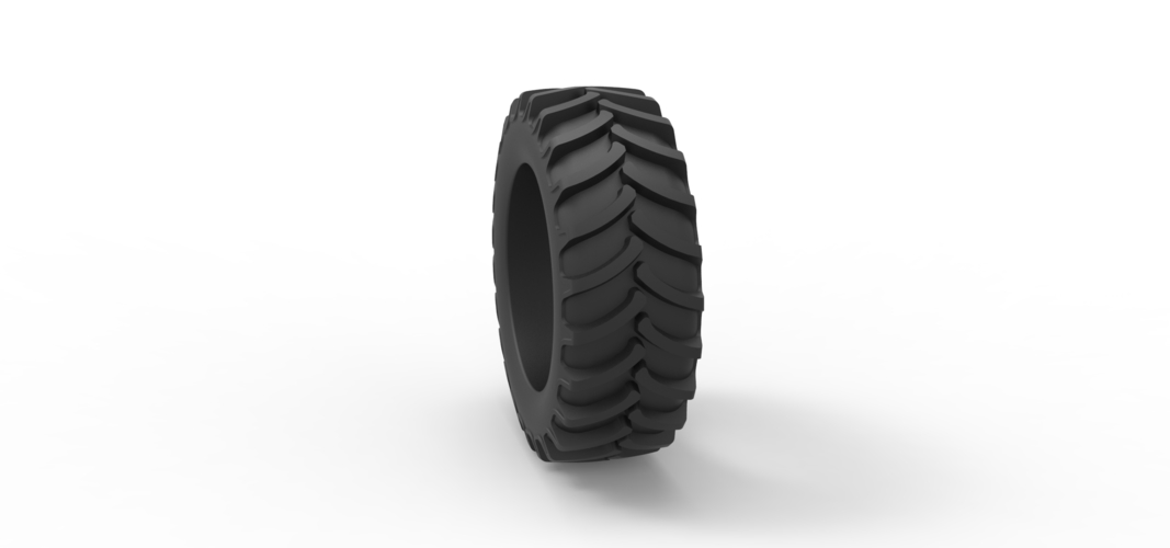 Tractor tire 15 Scale 1:25 3D Print 516689