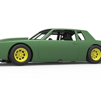 Vintage NASCAR race car Scale 1:25 - Thumbnail 2