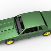 Vintage NASCAR race car Scale 1:25 - Thumbnail 4