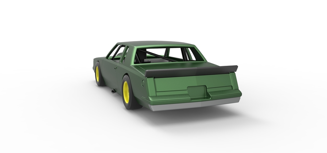 Diecast vintage NASCAR race car Scale 1:25 3D Print 516854