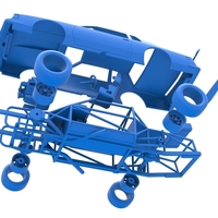 Vintage NASCAR race car Scale 1:25 - Thumbnail 18