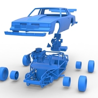 Vintage NASCAR race car Scale 1:25 - Thumbnail 19