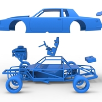 Vintage NASCAR race car Scale 1:25 - Thumbnail 20