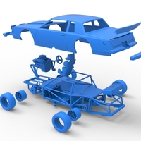 Vintage NASCAR race car Scale 1:25 - Thumbnail 22