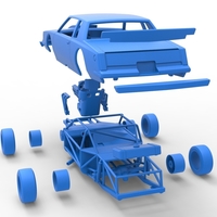 Vintage NASCAR race car Scale 1:25 - Thumbnail 23