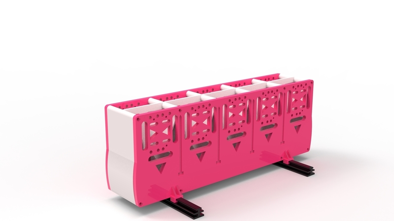 Freestanding Rack For Skis Pairs