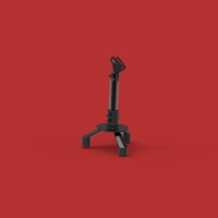 Small Modern Microphone Stand 3D Printing 516877
