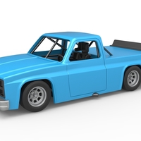 Vintage NASCAR race truck Scale 1:25 - Thumbnail 1
