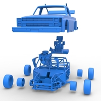 Vintage NASCAR race truck Scale 1:25 - Thumbnail 19