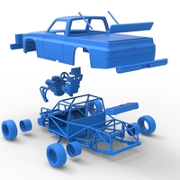 Vintage NASCAR race truck Scale 1:25 - Thumbnail 22