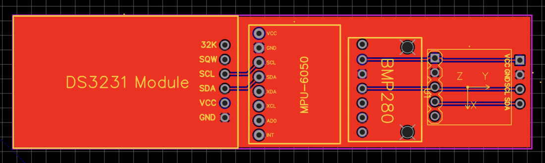 Ambient Sensors Breakout Board 3D Print 516955