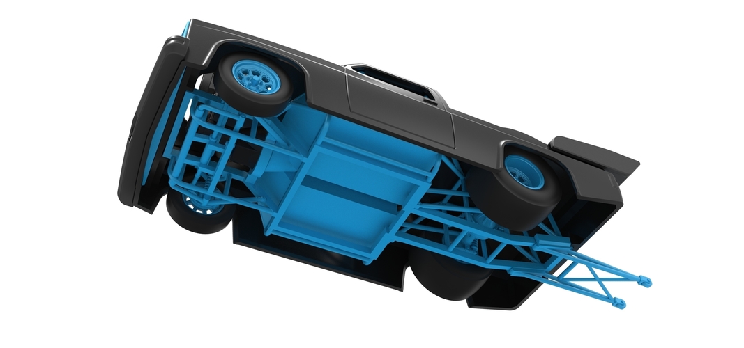 Dragster truck Scale 1:25 3D Print 516961