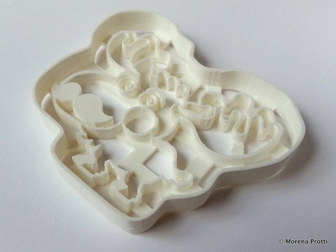 Moosember -  Movember Cookie Cutter 3D Print 51699