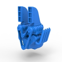 Engine V8 with double supercharger Version 6 Scale 1:25 - Thumbnail 2