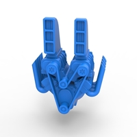 Engine V8 with double supercharger Version 6 Scale 1:25 - Thumbnail 3