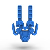 Engine V8 with double supercharger Version 6 Scale 1:25 - Thumbnail 6