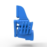 Engine V8 with double supercharger Version 6 Scale 1:25 - Thumbnail 9