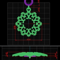 Floral pendant 001 - Thumbnail 5