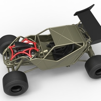 Diecast concept dirt buggy Scale 1:25 - Thumbnail 4