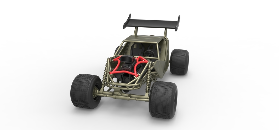 Diecast concept dirt buggy Scale 1:25 3D Print 517061