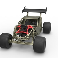 Diecast concept dirt buggy Scale 1:25 - Thumbnail 5