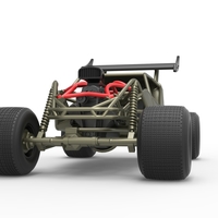 Diecast concept dirt buggy Scale 1:25 - Thumbnail 6