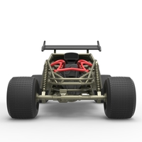 Diecast concept dirt buggy Scale 1:25 - Thumbnail 8