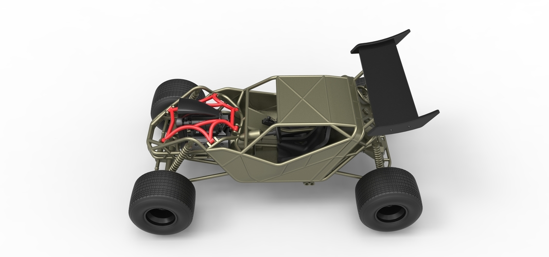 Diecast concept dirt buggy Scale 1:25 3D Print 517066