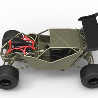 Diecast concept dirt buggy Scale 1:25 - Thumbnail 10