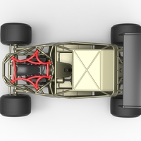 Diecast concept dirt buggy Scale 1:25 - Thumbnail 11