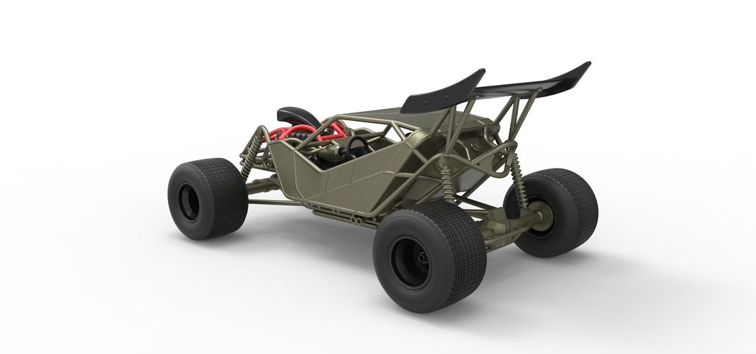 Diecast concept dirt buggy Scale 1:25 3D Print 517068