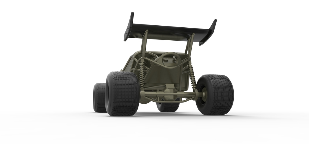 Diecast concept dirt buggy Scale 1:25 3D Print 517070