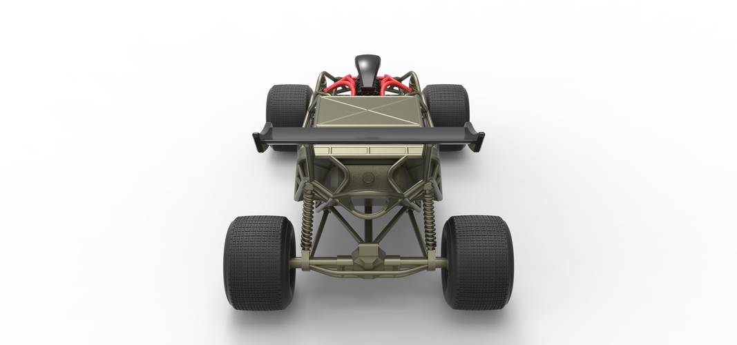 Diecast concept dirt buggy Scale 1:25 3D Print 517071