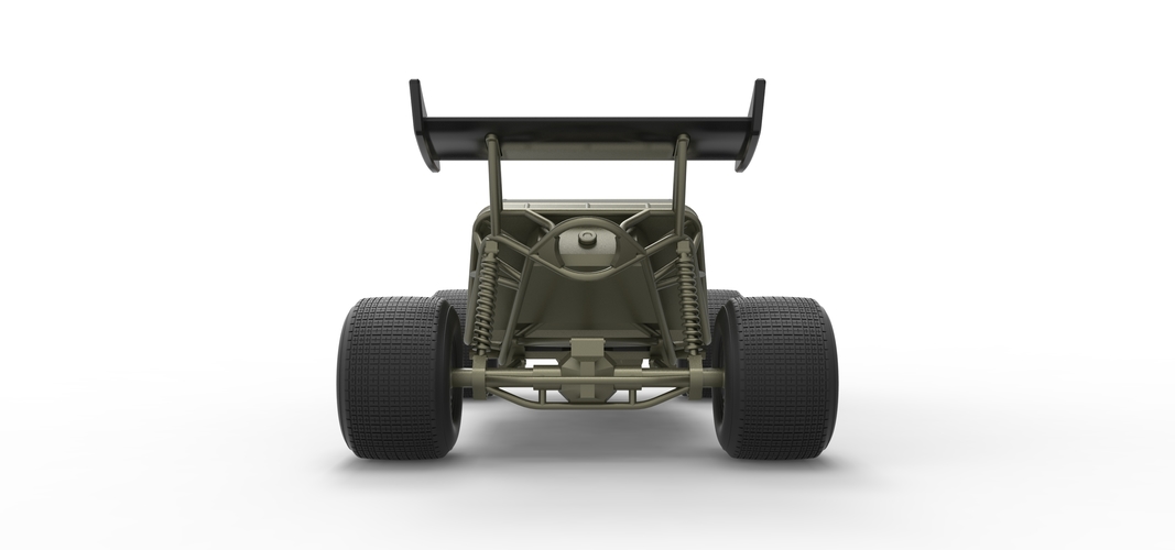 Diecast concept dirt buggy Scale 1:25 3D Print 517072