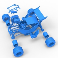 Diecast concept dirt buggy Scale 1:25 - Thumbnail 18