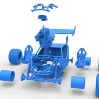 Diecast concept dirt buggy Scale 1:25 - Thumbnail 20