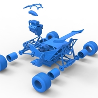 Diecast concept dirt buggy Scale 1:25 - Thumbnail 23