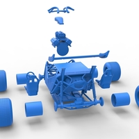 Diecast concept dirt buggy Scale 1:25 - Thumbnail 24