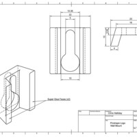 Pinshape Logo - Wall Mount Bracket - Thumbnail 6
