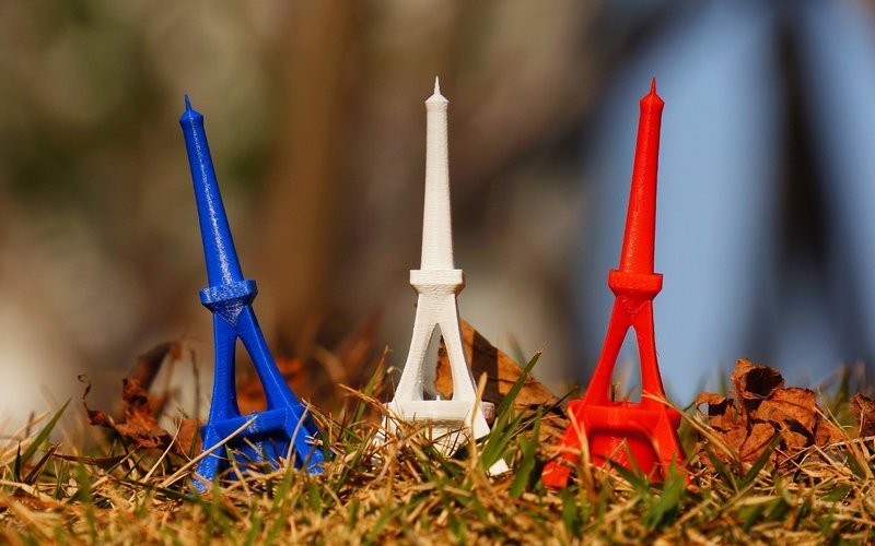 Pray for Paris 3D Print 51710