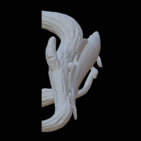 zander / pikeperch underwater statue on the wall  - Thumbnail 13