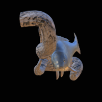 carp underwater statue on the wall - Thumbnail 6