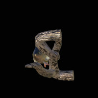 perch underwater statue on the wall - Thumbnail 2