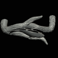 perch underwater statue on the wall - Thumbnail 12