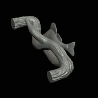 perch underwater statue on the wall - Thumbnail 14