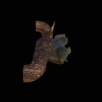 Eel underwater statue on the wall  - Thumbnail 3