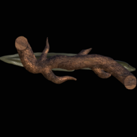 Eel underwater statue on the wall  - Thumbnail 4