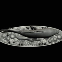  carp 2.0 underwater statue detailed - Thumbnail 15