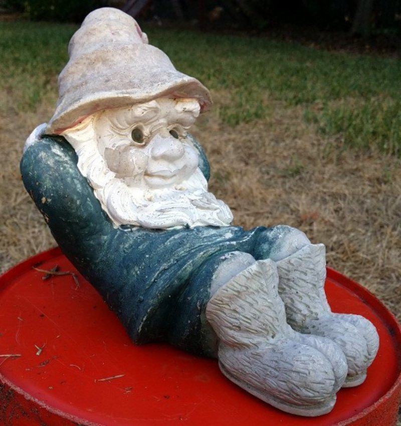 Garden Gnome - Reclining